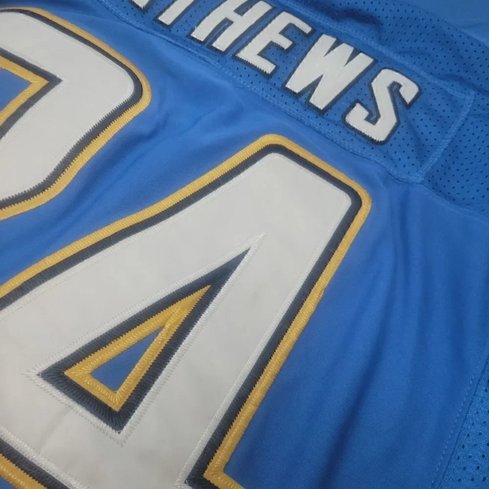 New! Nike On Field Ryan Matherws Chargers Jersey #24 Size 56